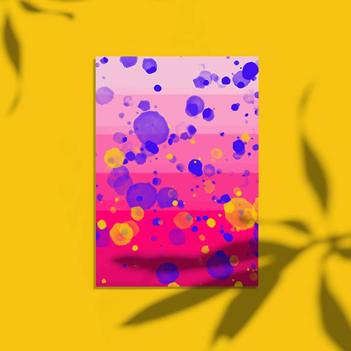 Deta - Wholesale Stationery/Notecard Set - Postcards /Illustrated Cards by Deta//Set of 6 postcards