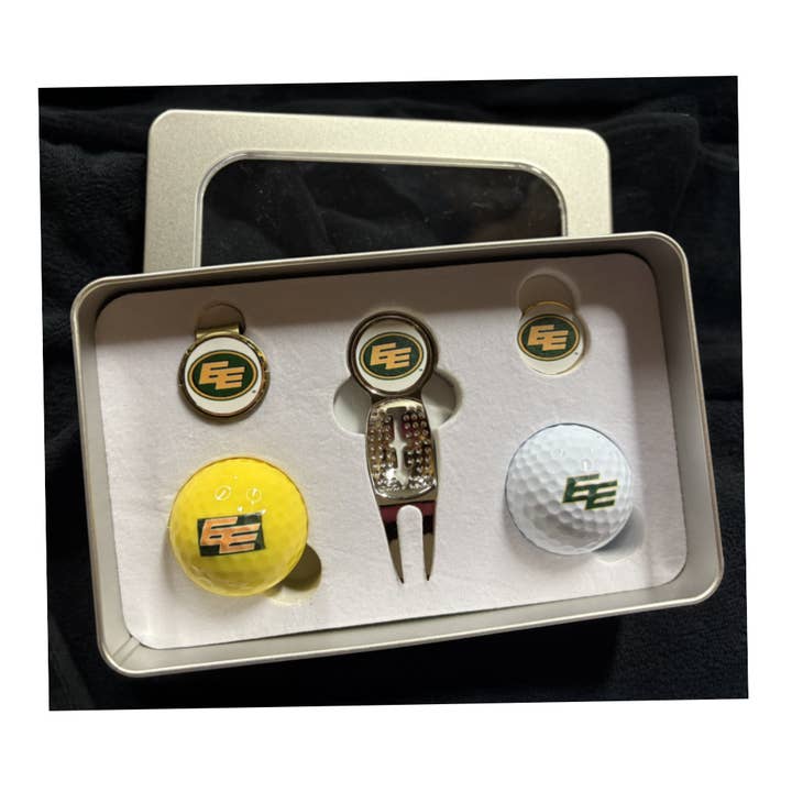 Lata de Regalo Deluxe Edmonton Elks - Bolas Mixtas para venta al por mayor de CaddyPro Golf Products Ltd.
