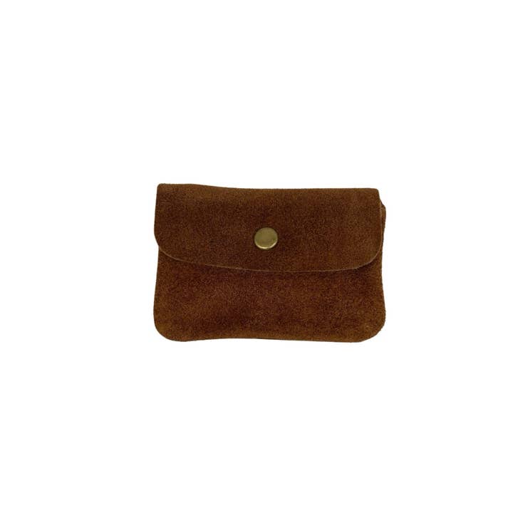 Louisa lee - Wholesale Coin Purse - Women's - SMALL COIN SUEDE LEATHER 11CM