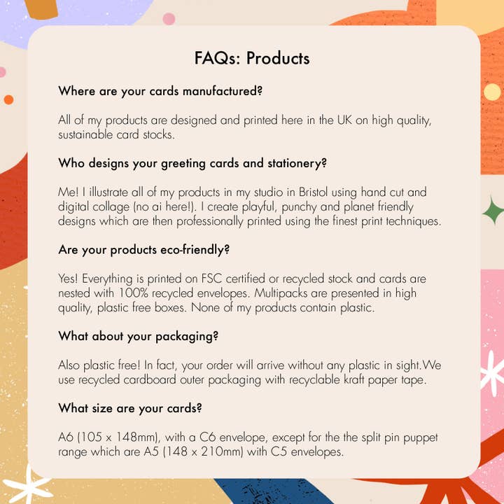 Emily Nash Illustration Greeting Cards - Wholesale Baby Card - 'Tiny New Friend' New Baby Greeting Card | Baby Boy or Girl4