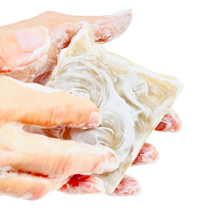 Pretty farm girl - Wholesale Bar Soap - Lavender + Mint Handmade Tallow and Goat Milk Soap Bar5