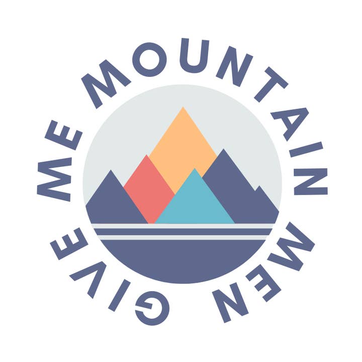 Give Me Mountain Men Sticker for wholesale by Jibbly