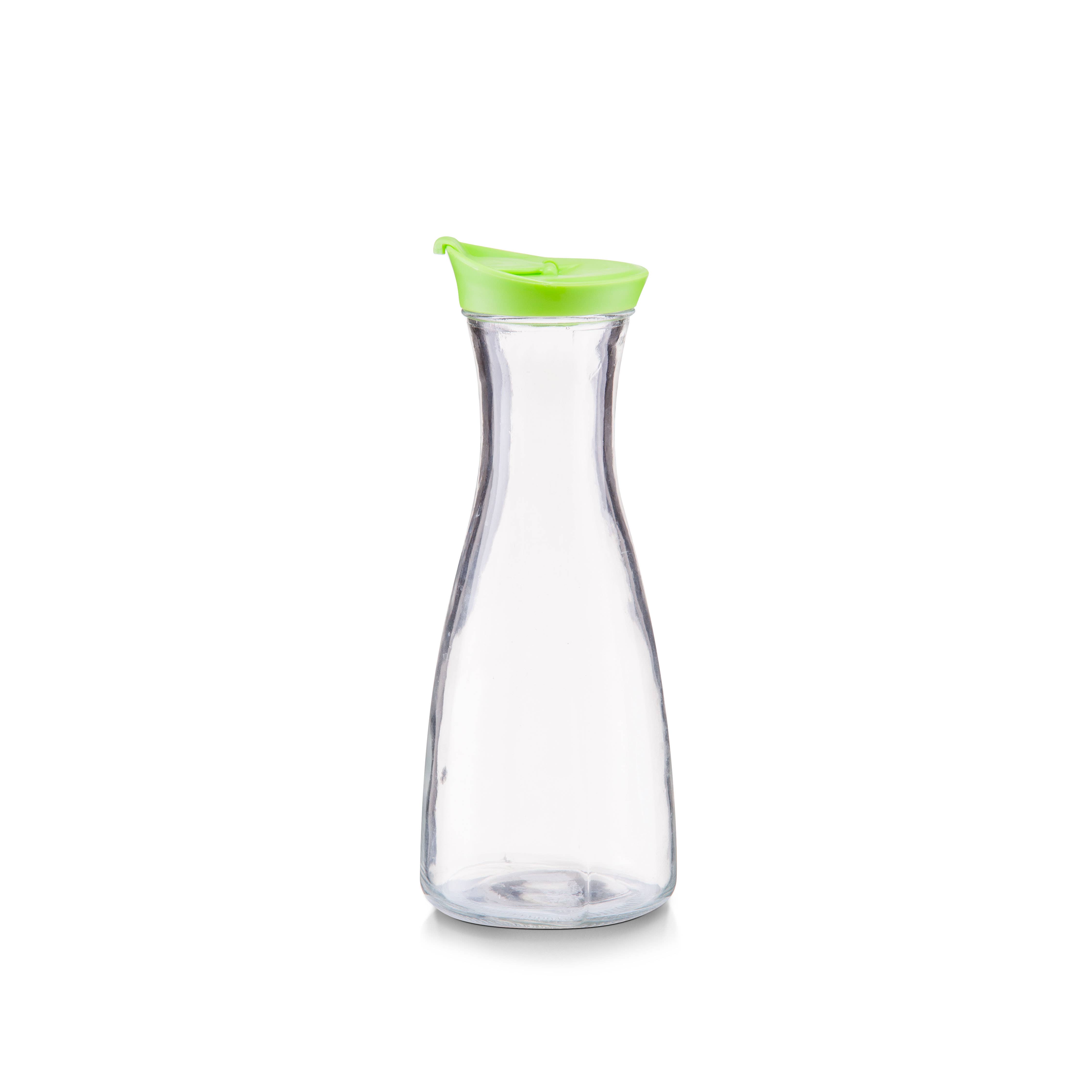 multicoloured Glass carafe, 900 ml, assorted. for wholesale on Faire2