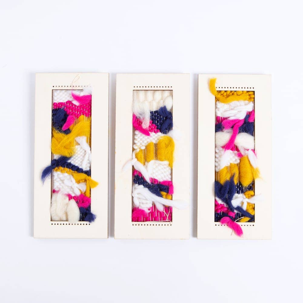 Wool Couture Company – Engroshandel DIY-hobbysæt – 3 Sisters væveramme-sæt7