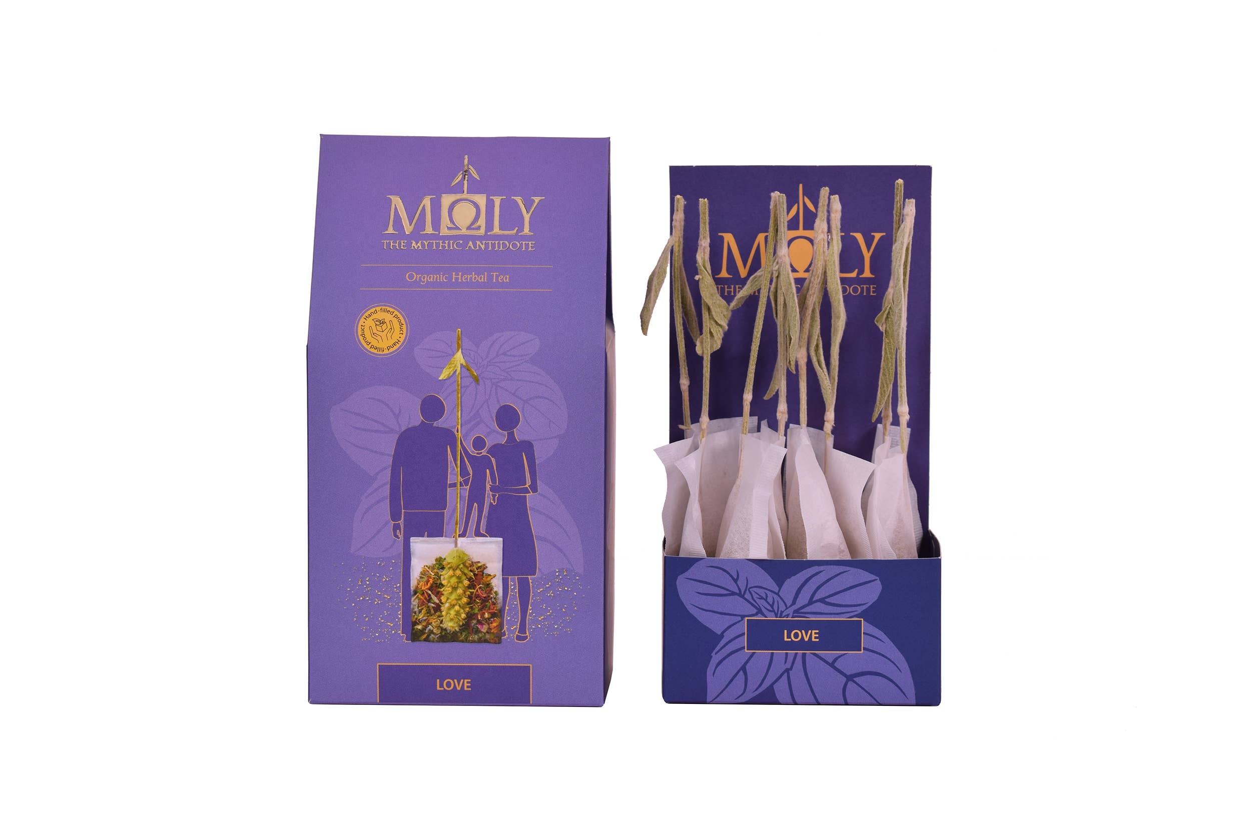 Moly the mythic antidote - Wholesale Health/Detox Tea - Herbal Tea bio, <Love> with herbal stem