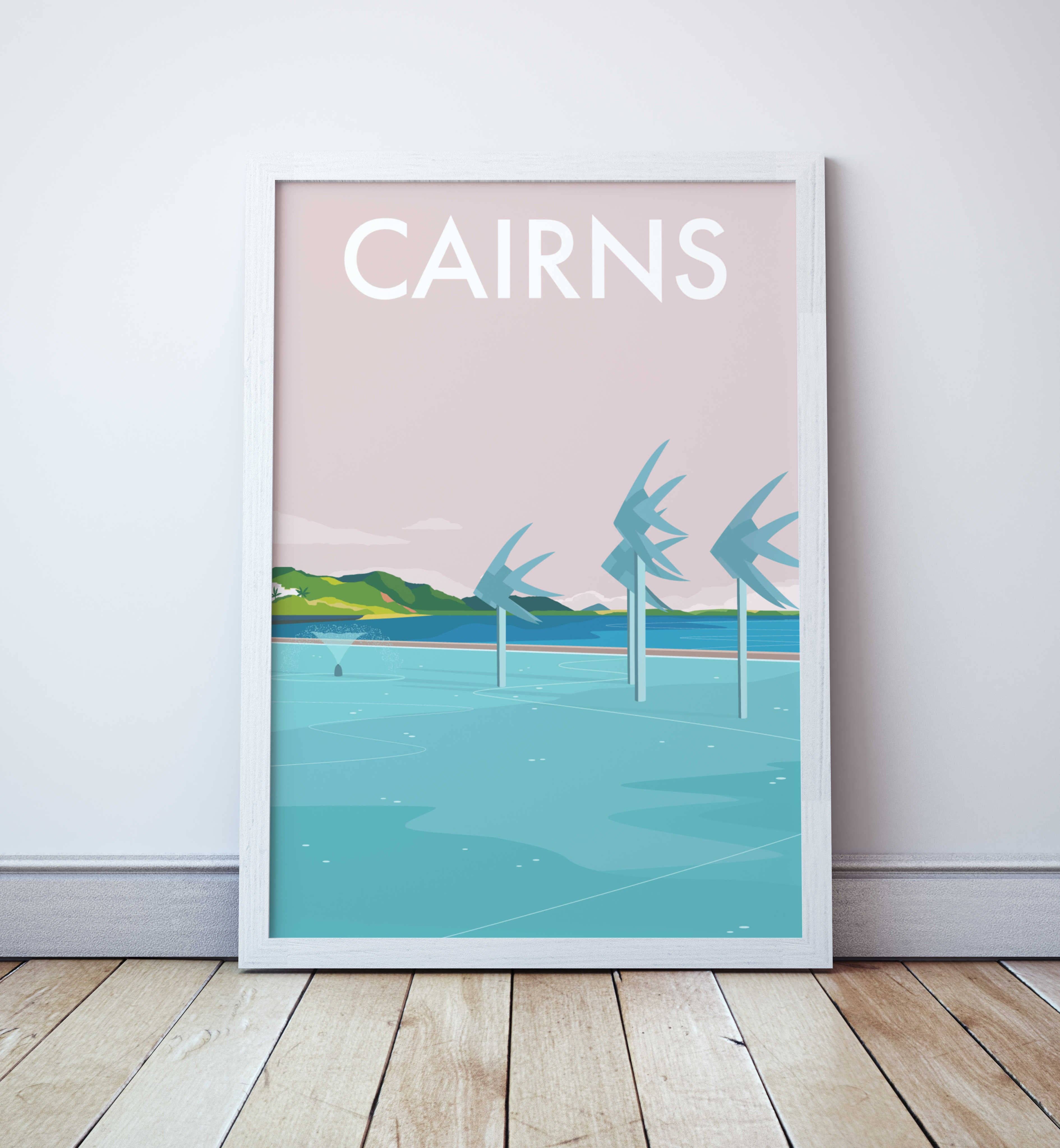 Seascape Prints - Wholesale Art print - Cairns Beach Travel Print0