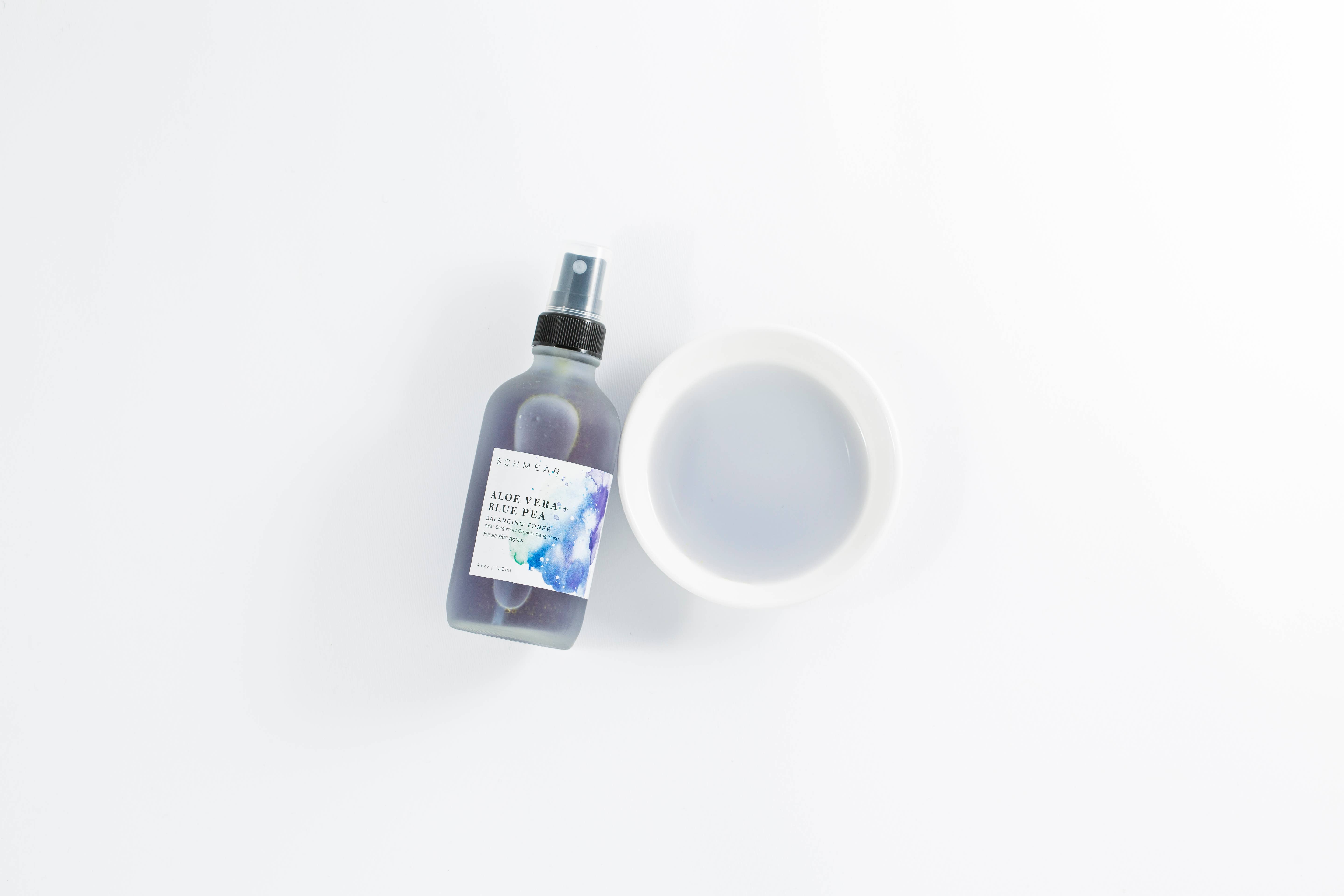 SCHMEAR Naturals - Wholesale Facial Toner - Aloe Vera + Blue Pea Balancing Toner3