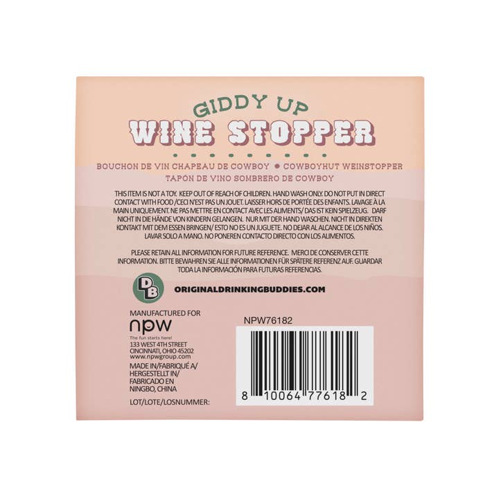 NPW - Wholesale Wine Stopper - Western Giddy Up Wine Stopper3