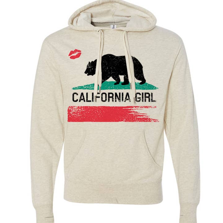 California Girl hoodie for wholesale by State Bliss