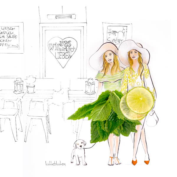 Lütteblüten - Wholesale Everyday Greeting Card - Pure Frische - Card with Envelope1