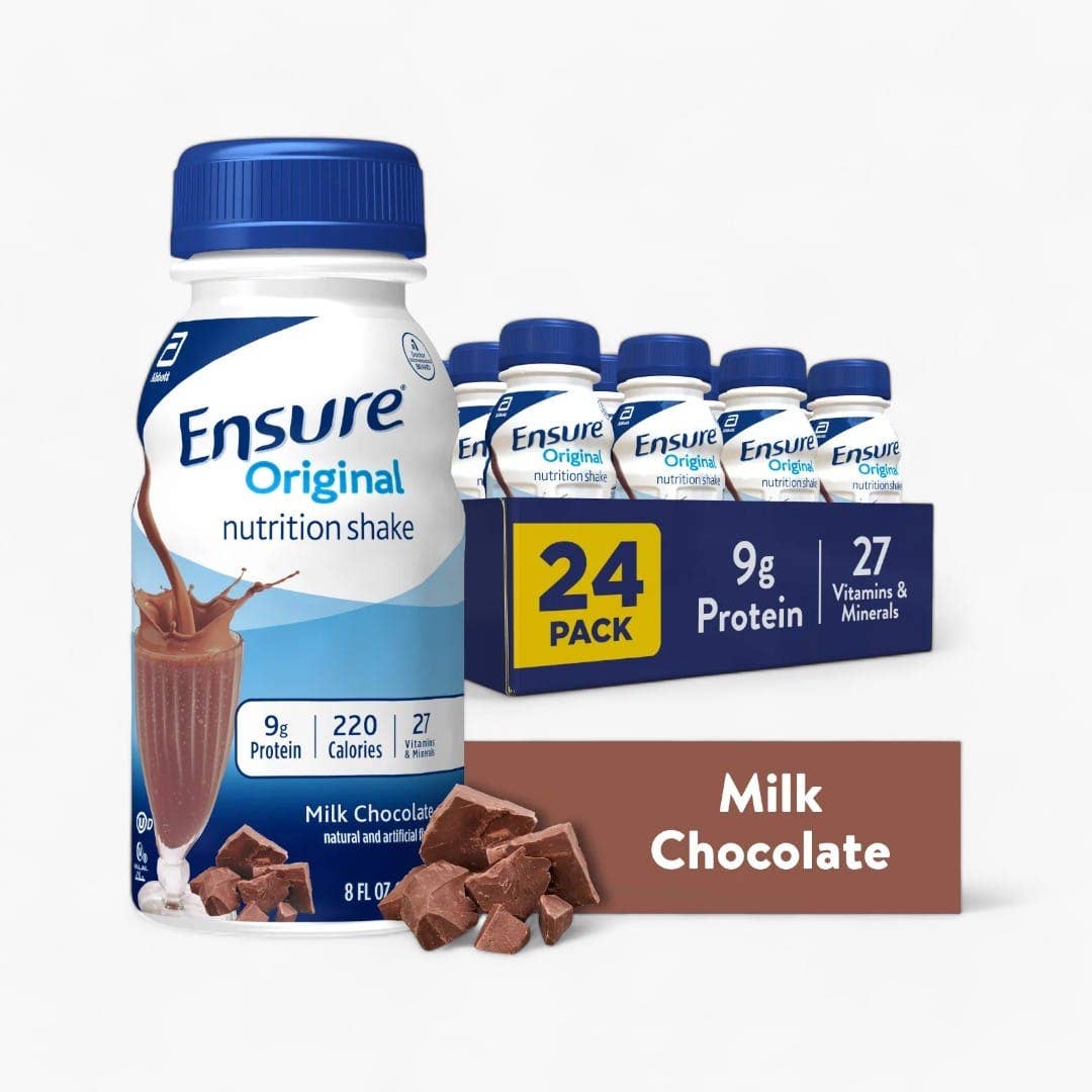L&F Universal Goods - Wholesale Powdered Health Drink - Ensure Regular Chocolate Bottle 24/8Oz0