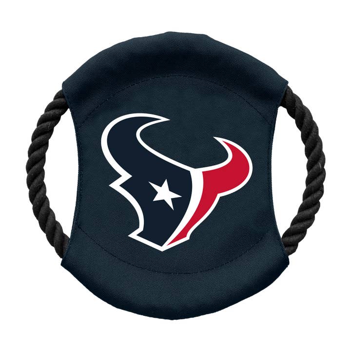 NFL Houston Texans Team Flying Disc Pet Toy for wholesale by Little Earth Productions