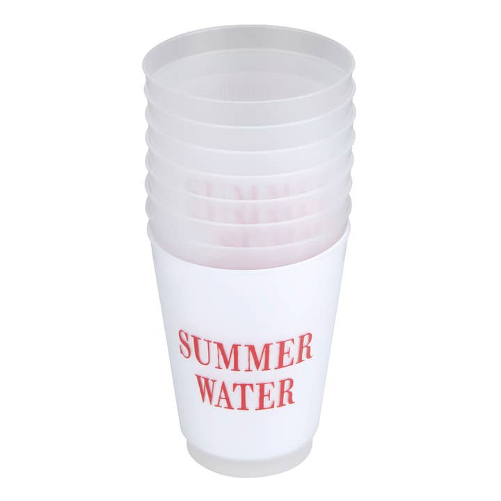 Santa Barbara Design Studio by Creative Brands - Wholesale Disposable Cup - Face to Face Frost Flex Cups - Summer Water1