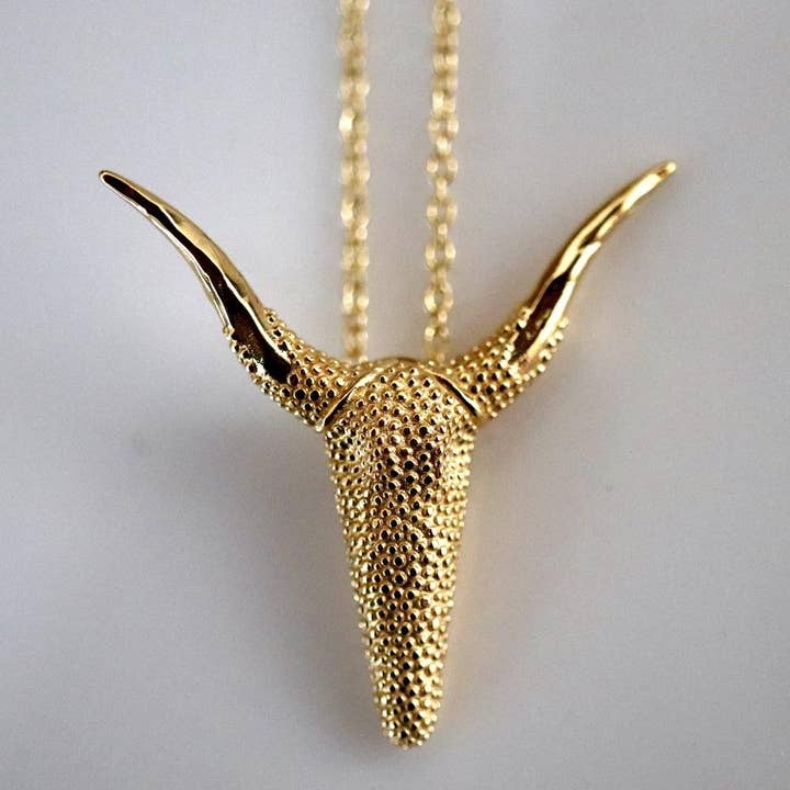 Cypriot Bull Necklace for wholesale by BoneNE, LLC