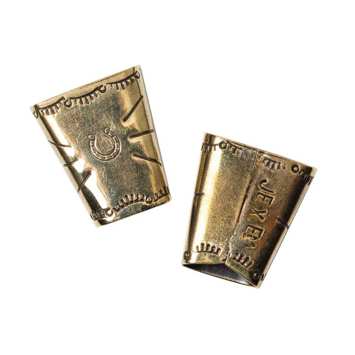 diapositive de bandana en laiton pour la vente par Jenni Earle