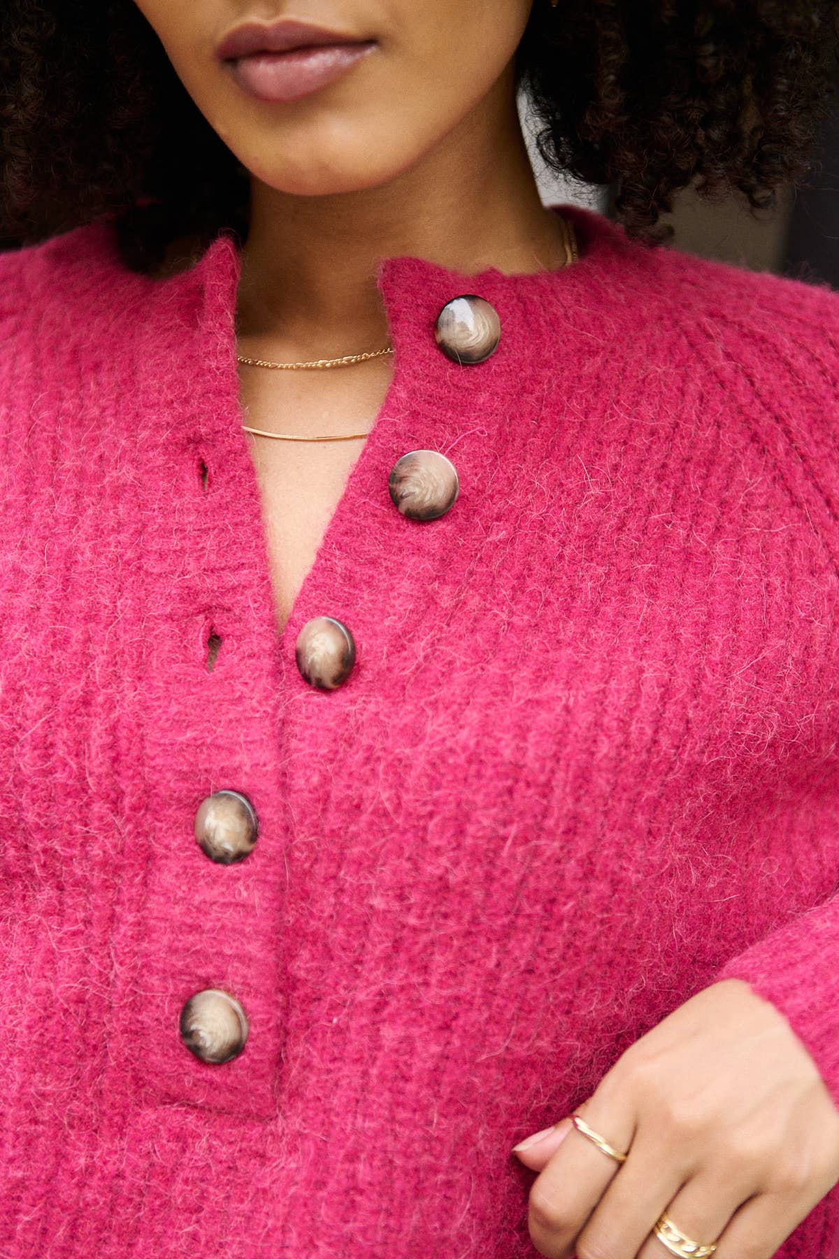 Nathael Paris - Wholesale Knit Sweater - Women's - Loose alpaca and wool sweater17