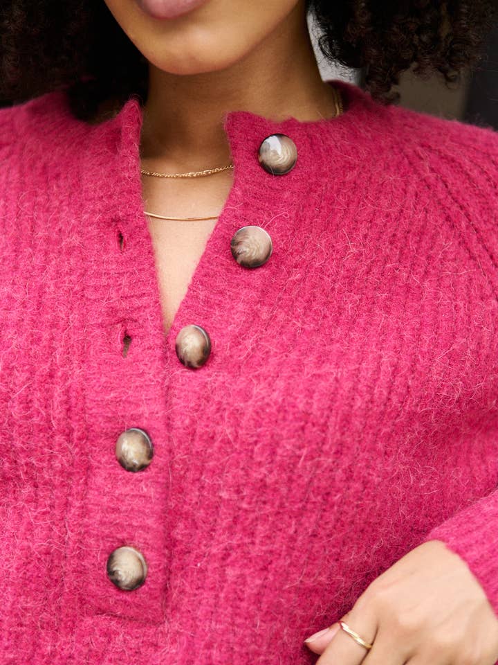 Nathael Paris - Wholesale Knit Sweater - Women's - Loose alpaca and wool sweater17