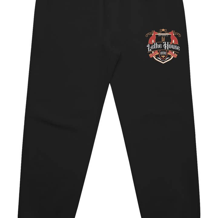 Lethe House Geborduurde Joggingbroek voor wholesale door The Bean Workshop