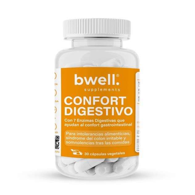 Fordøjelseskomfort | Fordøjelsesenzymer baseret på Digezyme®, Papain og Bromelain (Fremmer fordøjelsen) - 30 kapsler for engroshandel hos Bwell Supplements