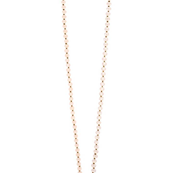 Colar - Blush Bead Grande Cristal por atacado de Flirt Jewelry