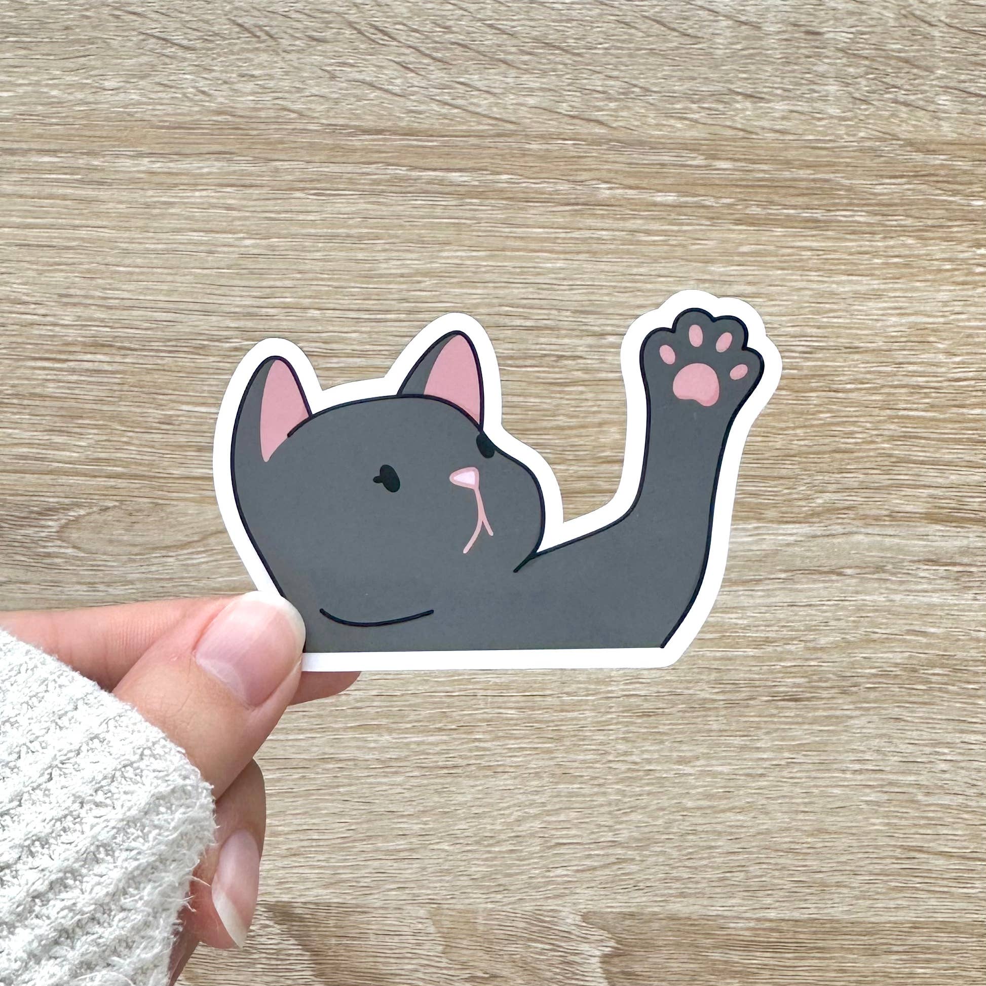LaRynn Sticker Co. - Wholesale Sticker - Waving Cat Sticker