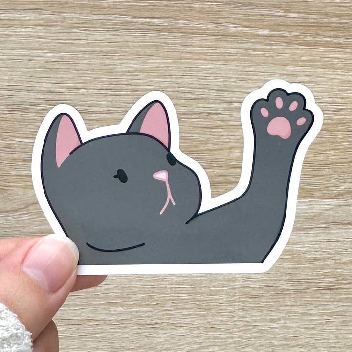 LaRynn Sticker Co. - Wholesale Sticker - Waving Cat Sticker0