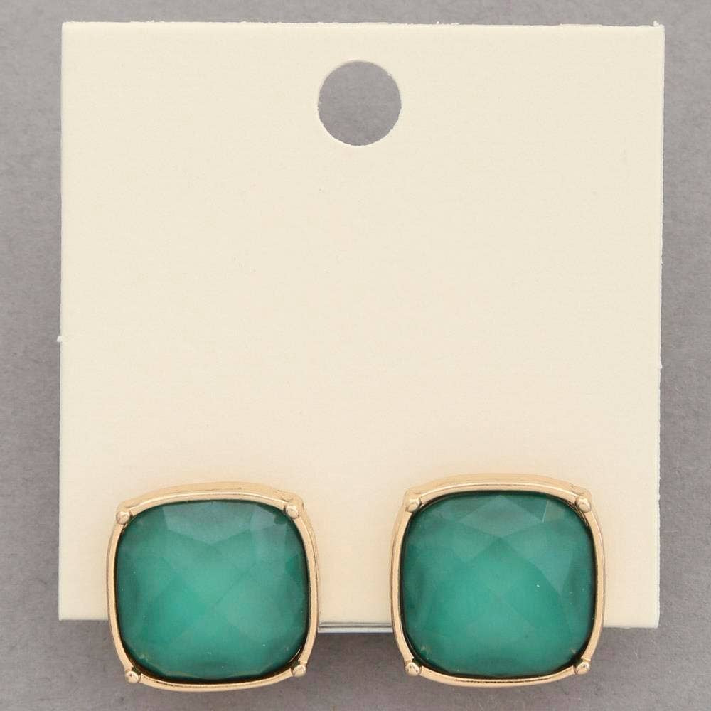 anbfashion - Wholesale Dangle Earrings - SQUARE STUD EARRING ER-102791