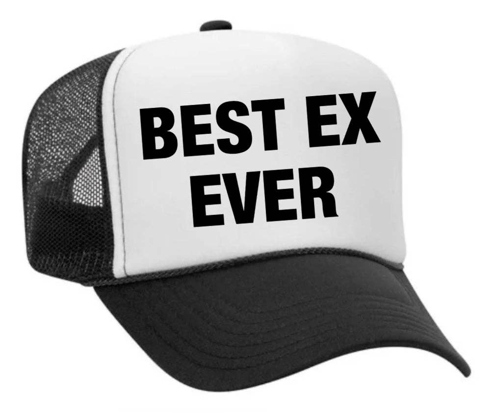 Inappropriate Trucker Hats - Wholesale Trucker Hat - Unisex - Best Ex Ever Trucker Hat0