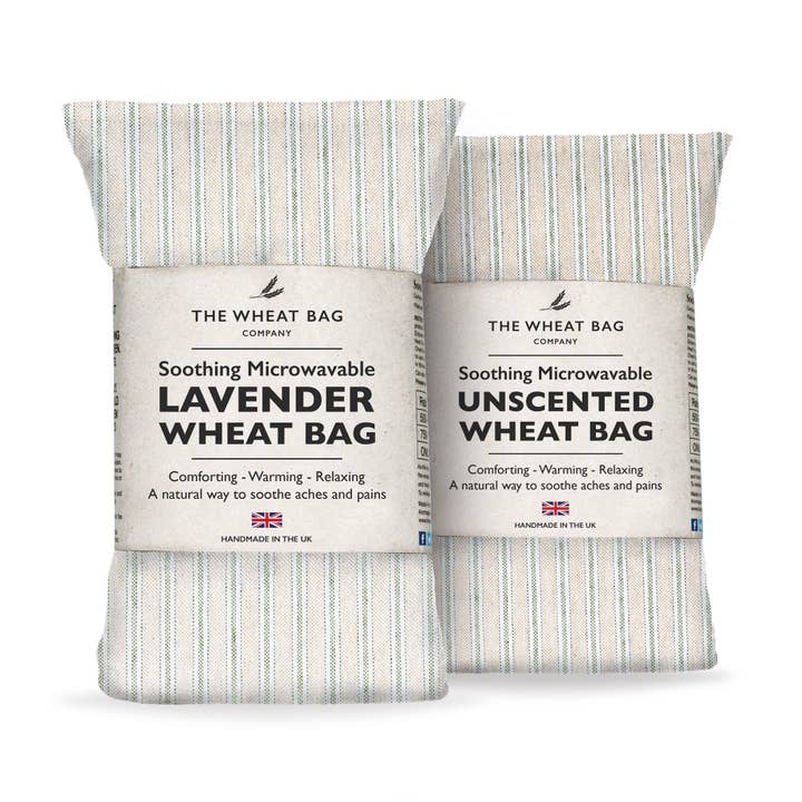 Ticking Charcoal Cotton Wheat Bag for wholesale by The Wheat Bag Company