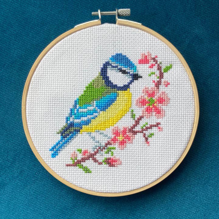 Blue Tit & Blossom - Kit for wholesale by Love Poppet