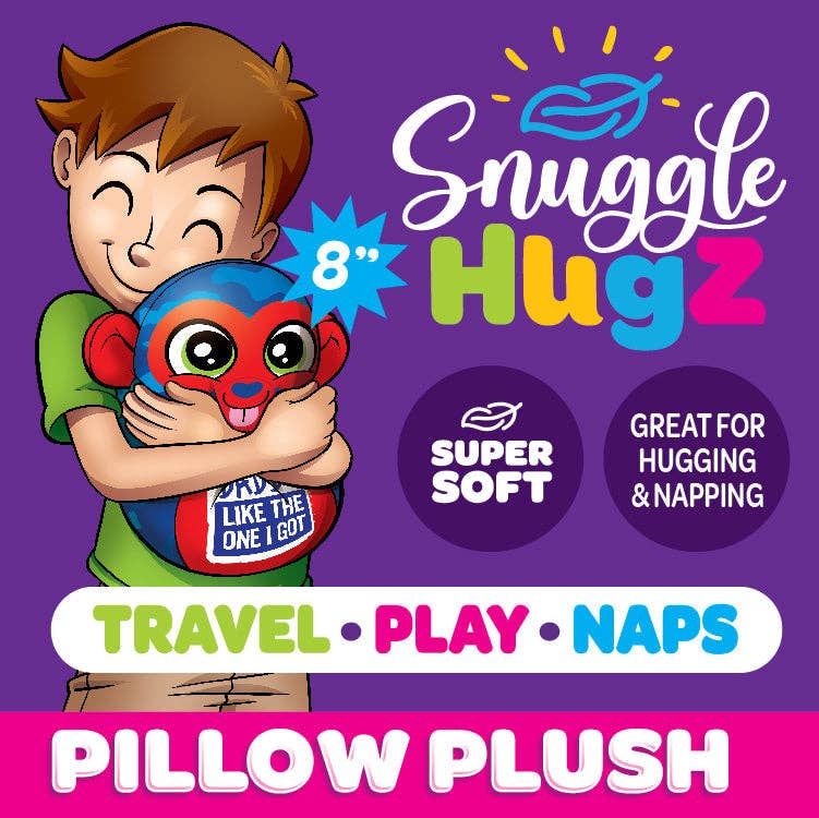 Novelty Closeout - Wholesale Stuffed/Plush Toy - Kids & Baby - Plush Toy Pillow 8" Fluffy Stuffy Assortment- 12/Pack0