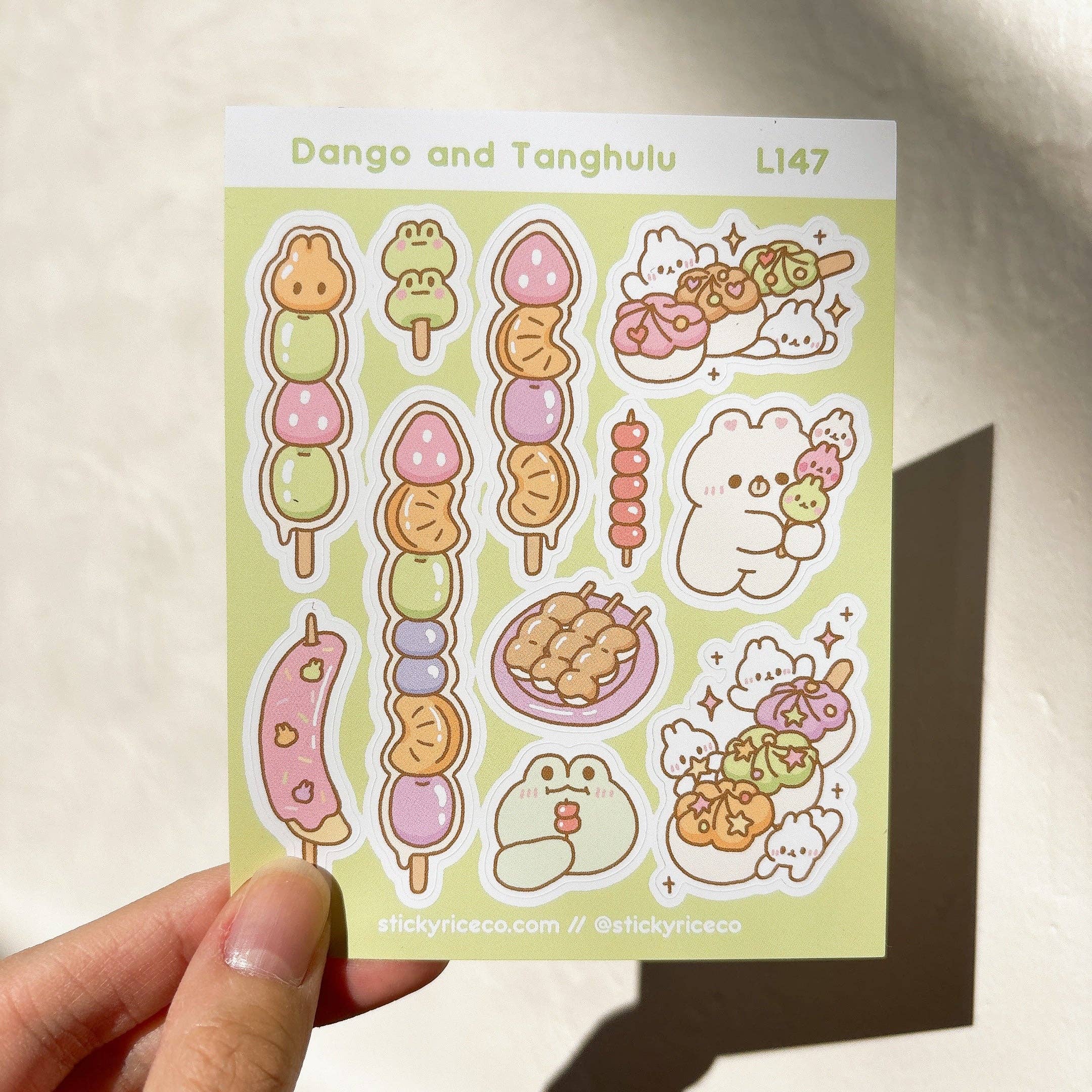 StickyRiceCo - Vente Autocollant - Feuilles d'autocollants mats pour le printemps 20245