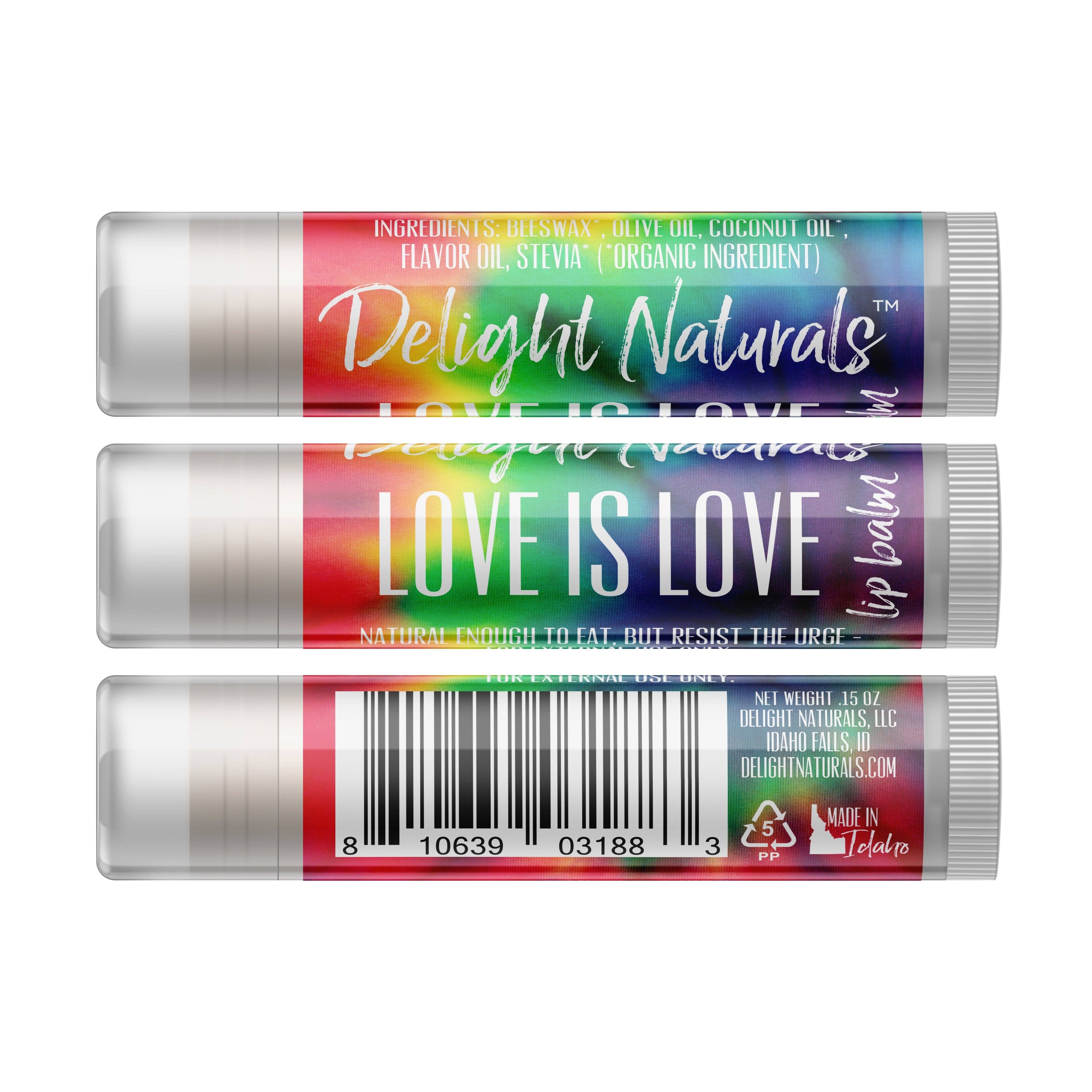 Delight Naturals - Wholesale Lip Balm Set - Pride Lip Balm Set1