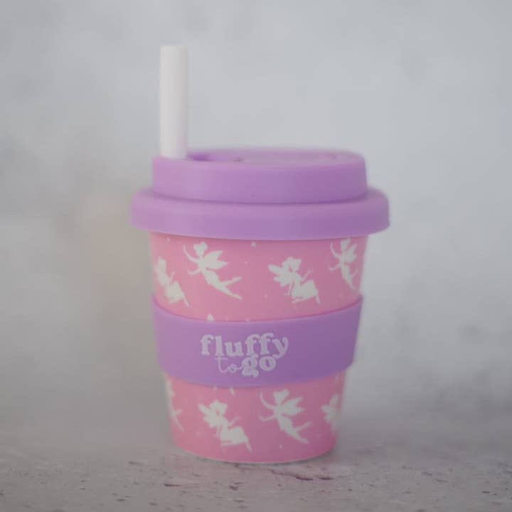 Fluffy To Go - Wholesale Drinking glass/cup – Kids & Baby - MAGIC FAIRY FLUFFY CUP0