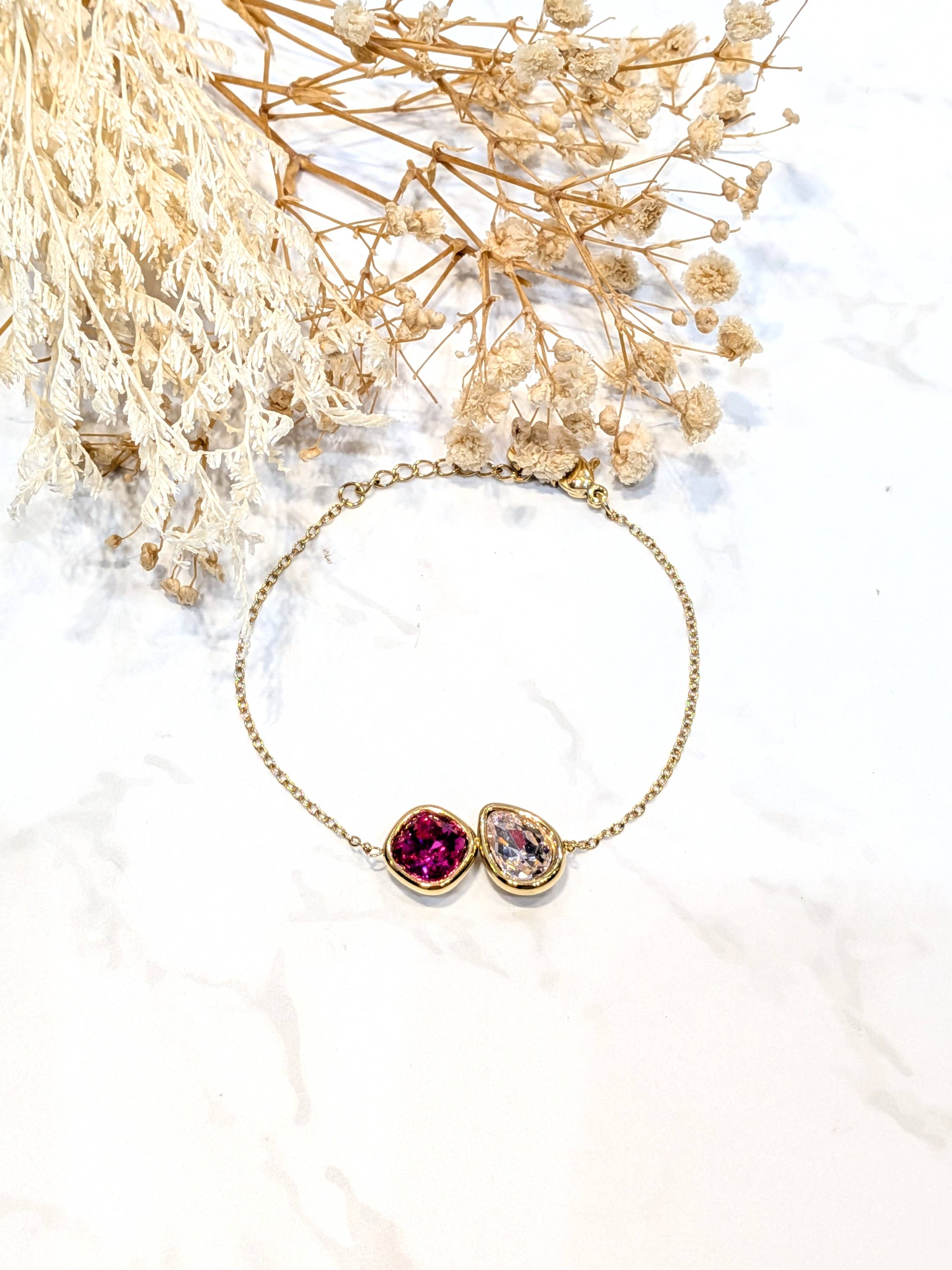 LOLO & YAYA - Wholesale Link & Chain Bracelet - Colophanee bracelet in stainless steel1