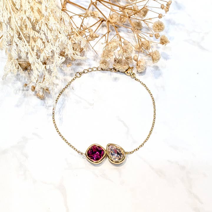 LOLO & YAYA - Wholesale Link & Chain Bracelet - Colophanee bracelet in stainless steel1