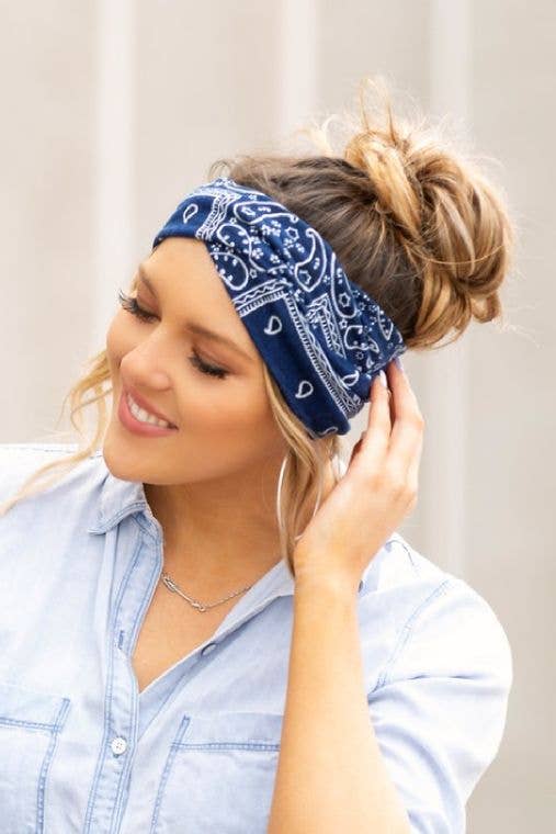 Embellish Your Life - Wholesale Fashion Headband - Women's - Bandana Headband - available in 7 colors2