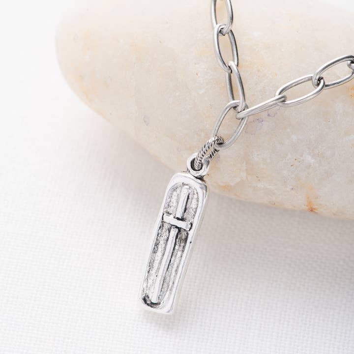 Grace Girl Beads - Wholesale Pendant/Charm Necklace - Sanctus Cross Necklace
