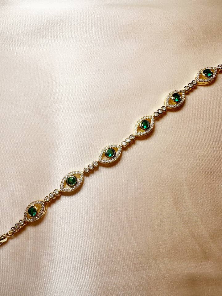 Toscano Bracelet (emerald) for wholesale by Starlite By J