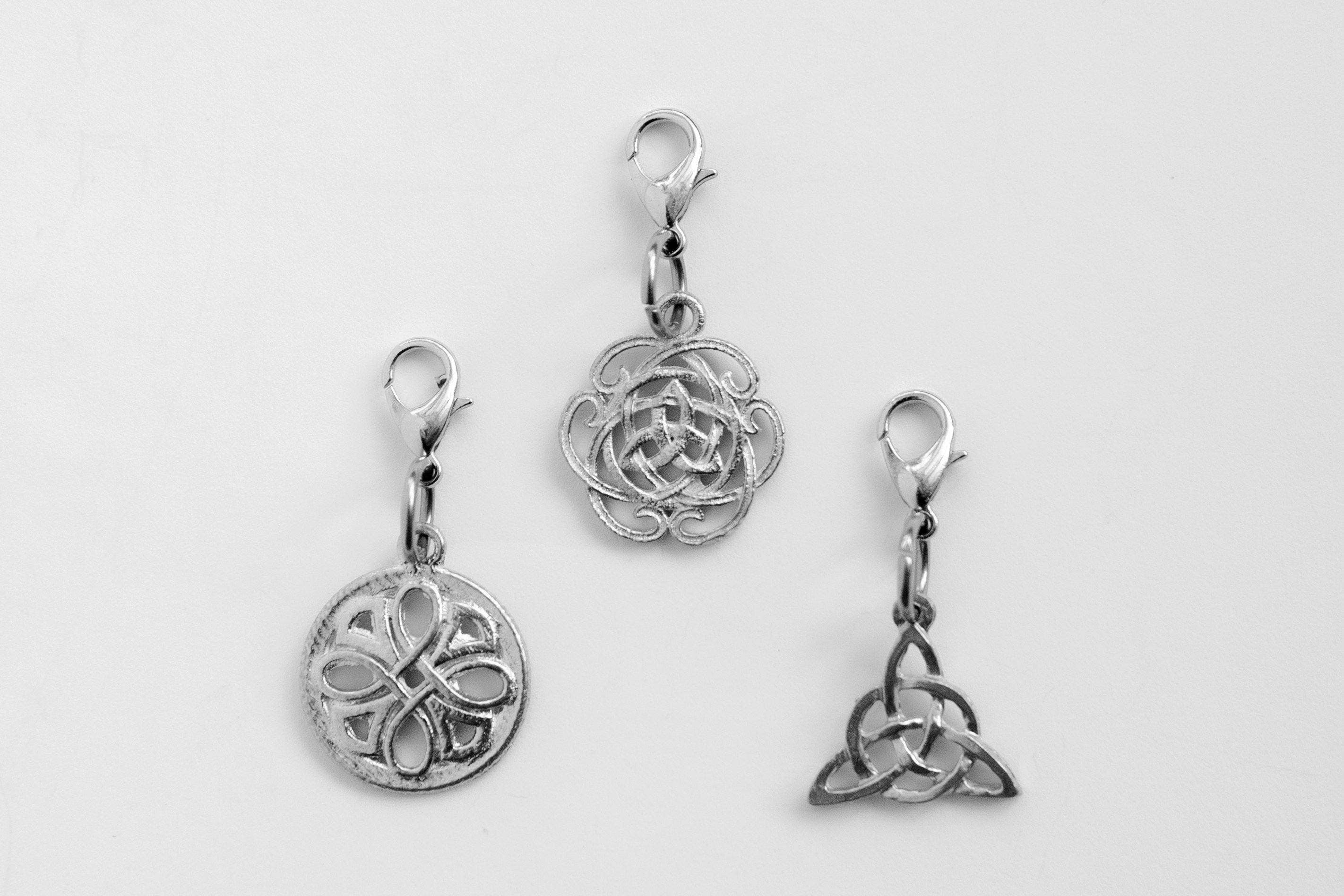 House of Morgan Pewter - Wholesale Knitting/Crochet Supplies - Custom Celtic Knitter Marker - Maker Gift - Yarn4