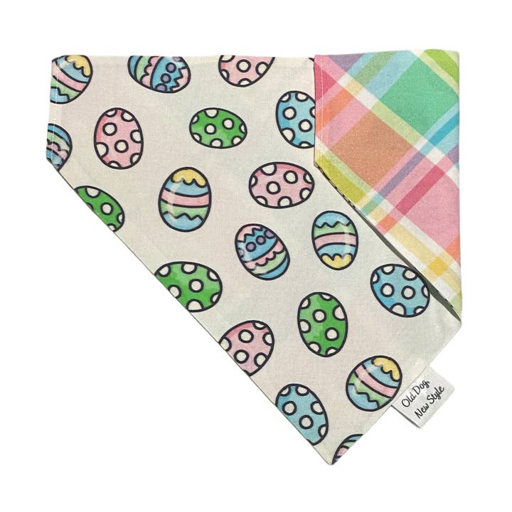 Bandana de Pâques pour chien Easter Egg pour la vente par Old Dog, New Style