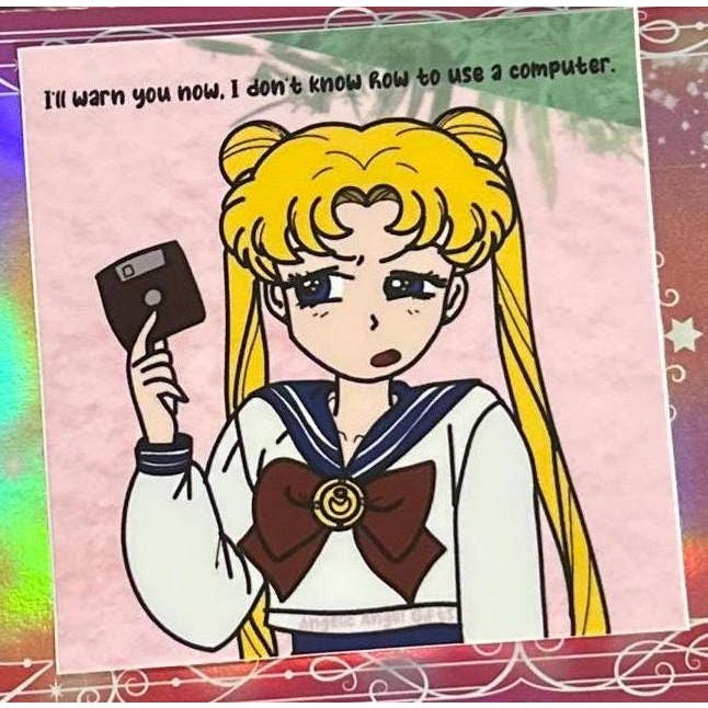 Angelic Angel Gifts - Wholesale Sticker - Sailor Moon Waterproof Vinyl Anime Stickers for Laptops2