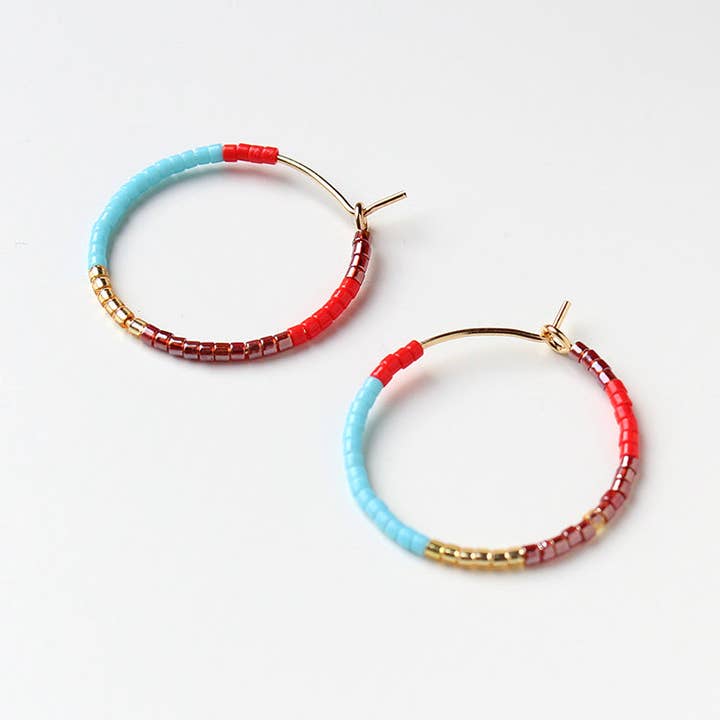 Fresco Hoops SM / Turquoise for wholesale by bluma project