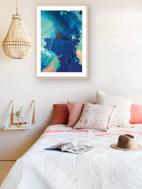 GREAT BARRIER REEF LOVE Print for wholesale by Sarah CK Art