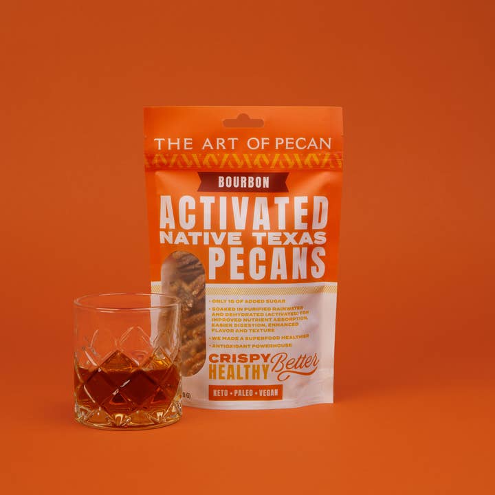 The Art of Pecan – wholesale Nötter – Aktiverade inhemska Texas pekannötter - Bourbon