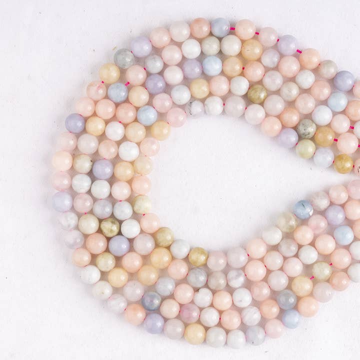 Soothing Crystals Beads - Wholesale Beads - Crystal Jewelry Beads | Morganite | Healing Gemstone Beads2