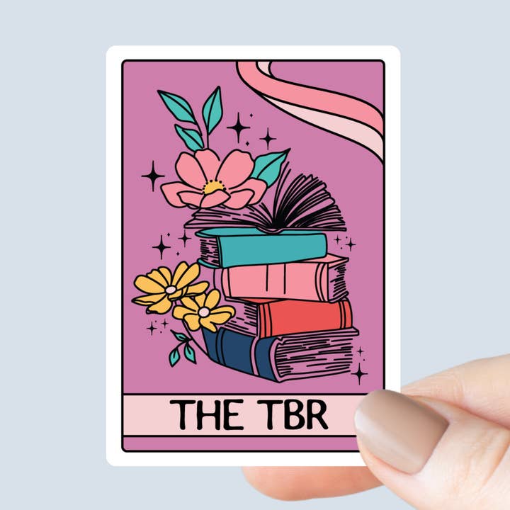 Autocolante de Carta de Tarot TBR Stack por atacado de Chapter & Craft Studio