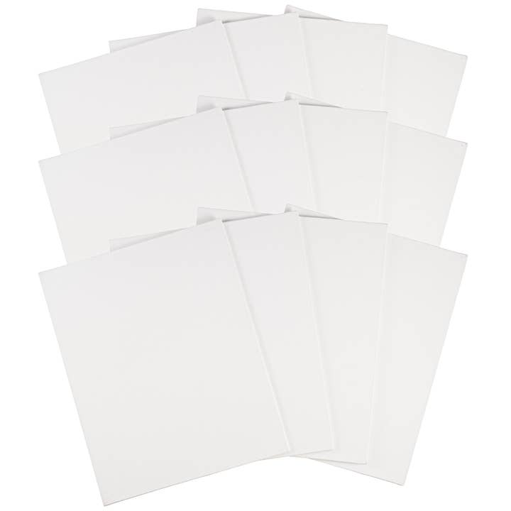 MacPherson's - Wholesale Blank Canvas - FREDRIX Artist Series Primed Canvas Panels, 8x10, 12/Pkg.