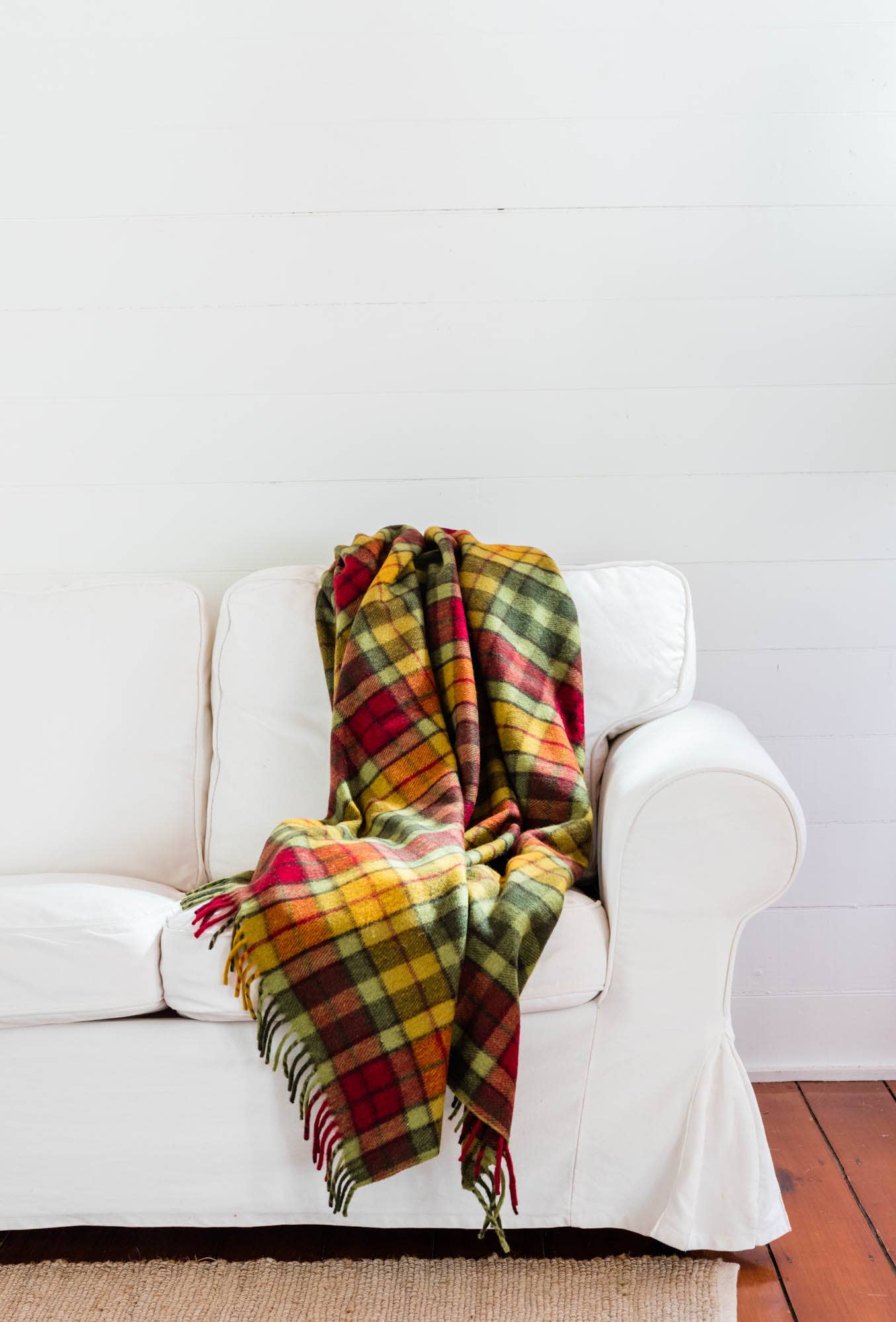 The Grampians Goods Co. - Vendita all'ingrosso Plaid - Coperta Heritage Tartan in lana riciclata21