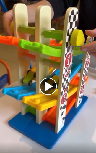 ACOOL TOY - Wholesale Wood Toy - Kids - AC6653  Ramp Race / AC6694 Roller Coaster (Double Ramp Race)11